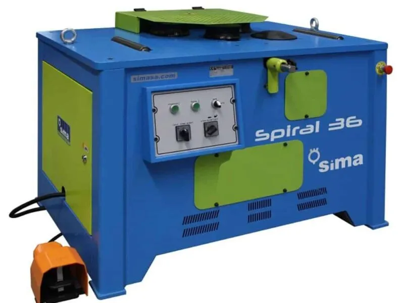SIMA SPIRAL – 36 Armatūros spiralių lankstymo staklės