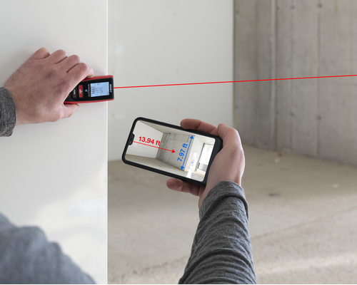 Lazerinis atstumų matuoklis SOLA METRON 60BT