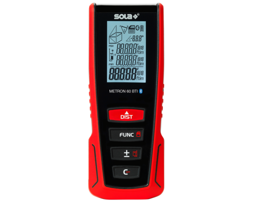 Lazerinis atstumų matuoklis SOLA METRON 60BT