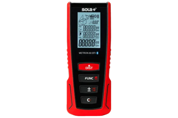 Lazerinis atstumų matuoklis SOLA METRON 60BT