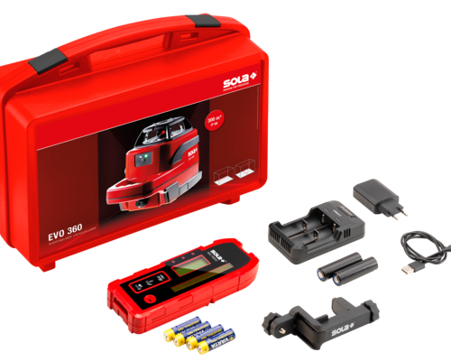 Lazerinis rotacinis nivelyras SOLA EVO 360 PROFESSIONAL