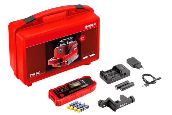 Lazerinis rotacinis nivelyras SOLA EVO 360 PROFESSIONAL