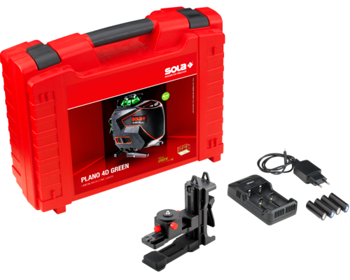 Lazerinis nivelyras SOLA PLANO 4D GREEN