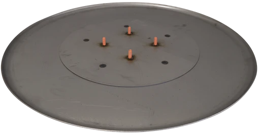 Lėkštė glaistymo 600 mm su varžtais 45°